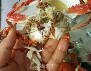 泰式椰香咖喱蟹的做法步骤:3