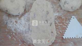 #ACA烘焙明星大赛#软欧系列之——榴莲葡萄干软欧的做法步骤：7