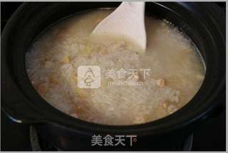 私家厨房--【瑶柱鸡肉粥】的做法步骤：4