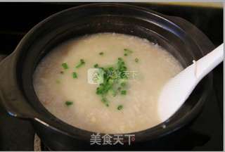私家厨房--【瑶柱鸡肉粥】的做法步骤：6
