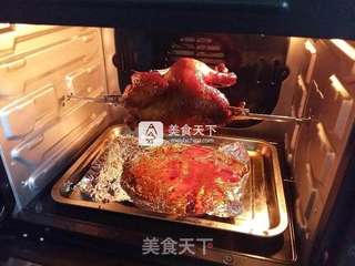#ACA烘焙明星大赛#奥尔良香草烤整鸡的做法步骤:11
