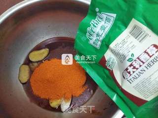 #ACA烘焙明星大赛#奥尔良香草烤整鸡的做法步骤:2