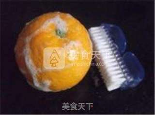 橙子炖燕窝的做法步骤:3