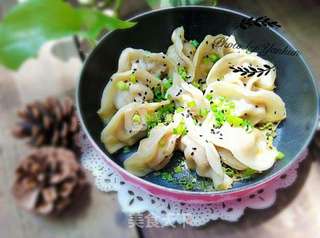 冰花煎饺的做法步骤:8