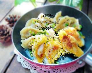 冰花煎饺的做法步骤:11