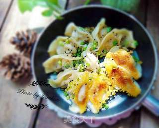 冰花煎饺的做法步骤:12