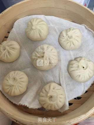 葱香酱肉大包子的做法步骤:13