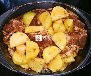 #ACA烘焙明星大赛#美式炖羊蝴蝶骨（Lamb Roast)的做法步骤：5