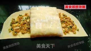 烙千层肉饼的做法步骤:13