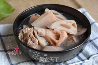 排骨莲藕汤的做法步骤:8