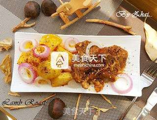 #ACA烘焙明星大赛#美式炖羊蝴蝶骨（Lamb Roast)的做法步骤：7