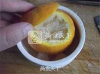 橙子炖燕窝的做法步骤:7