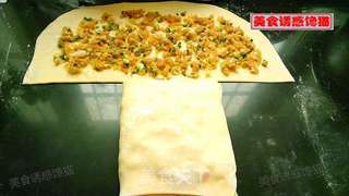 烙千层肉饼的做法步骤:12