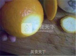 橙子炖燕窝的做法步骤:4