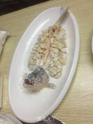 松鼠桂鱼的做法步骤:4