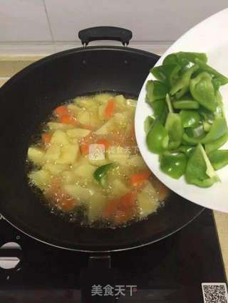 咖喱牛肉饭的做法步骤:7