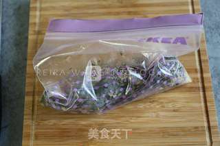 #ACA烘焙明星大赛#香草烤大虾配完熟芒果的做法步骤:4