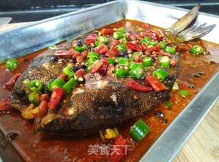 #ACA烘焙明星大赛#【豆鼓蒜蓉烤鱼】电烤箱家庭版的做法步骤:10