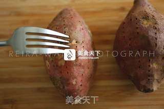#ACA烘焙明星大赛#风味烤红薯的做法步骤:2