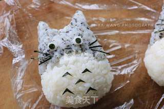 咖喱饭团之龙猫兄弟的做法步骤:10