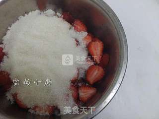 草莓果酱的做法步骤:3