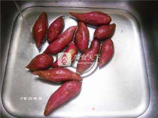 #ACA烘焙明星大赛#香烤红薯的做法步骤:2