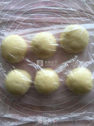 #ACA烘焙明星大赛#抹茶蛋黄酥的做法步骤:17