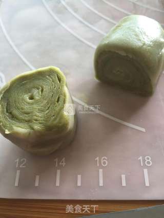 #ACA烘焙明星大赛#抹茶蛋黄酥的做法步骤:23