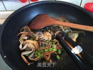 鸡蛋面拖蟹的做法步骤:12