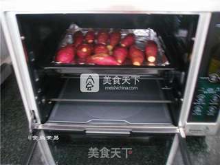 #ACA烘焙明星大赛#香烤红薯的做法步骤:4