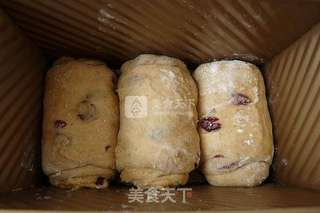 #ACA烘焙明星大赛#蔓越莓高梁吐司的做法步骤:16