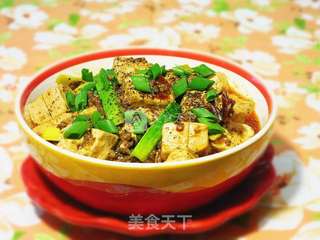 麻婆豆腐的做法步骤:8