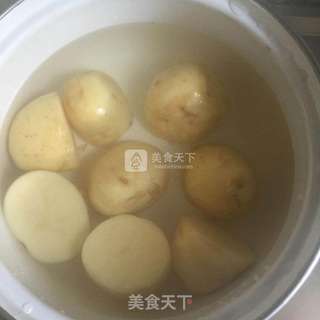 #ACA烘焙明星大赛#风味土豆饼的做法步骤:3