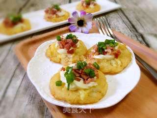 #ACA烘焙明星大赛#风味土豆饼的做法步骤:11