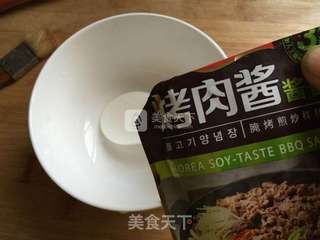 #ACA烘焙明星大赛#烤豆皮卷的做法步骤:3