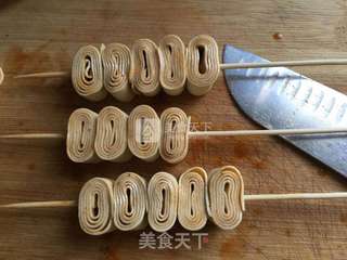 #ACA烘焙明星大赛#烤豆皮卷的做法步骤:10