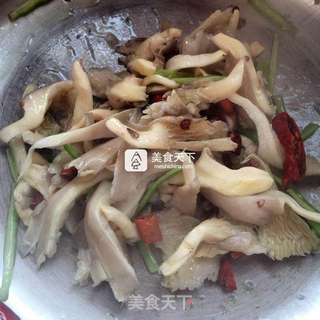 辣炒平菇的做法步骤:5