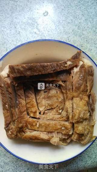 宝塔扣肉的做法步骤:10