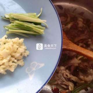 辣炒平菇的做法步骤:6