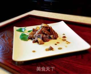杏鲍菇黑椒牛肉粒的做法步骤:9