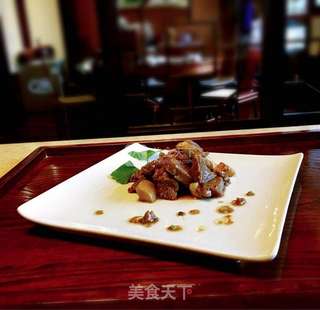 杏鲍菇黑椒牛肉粒的做法步骤:13