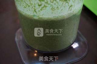 #ACA烘焙明星大赛#菠菜布丁的做法步骤:8