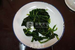 #ACA烘焙明星大赛#菠菜布丁的做法步骤:2