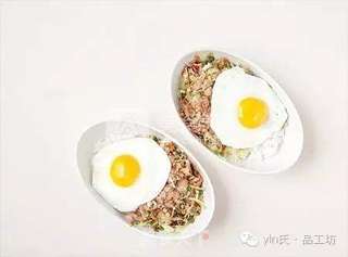 日式目鱼干烧饼盖浇饭的做法步骤：6