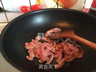 京酱肉丝的做法步骤:6