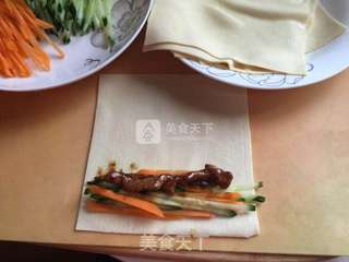 京酱肉丝的做法步骤:11