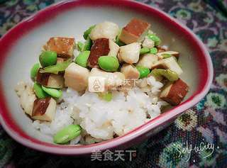 豆米香干杂炒的做法步骤:15
