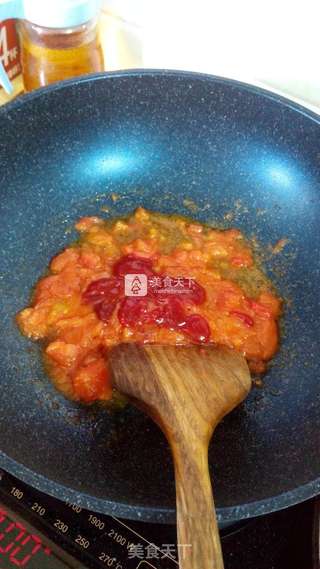 番茄香肠饭的做法步骤:5