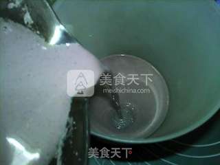 核桃黑米豆浆的做法步骤:17