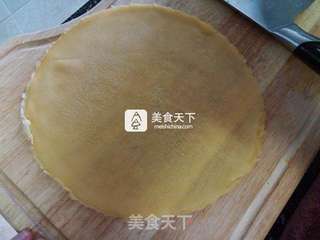 #ACA烘焙明星大赛#芒果班戟的做法步骤:10